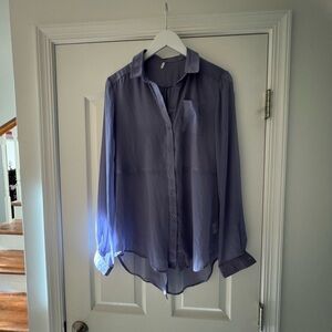 Free People Purple Blouse